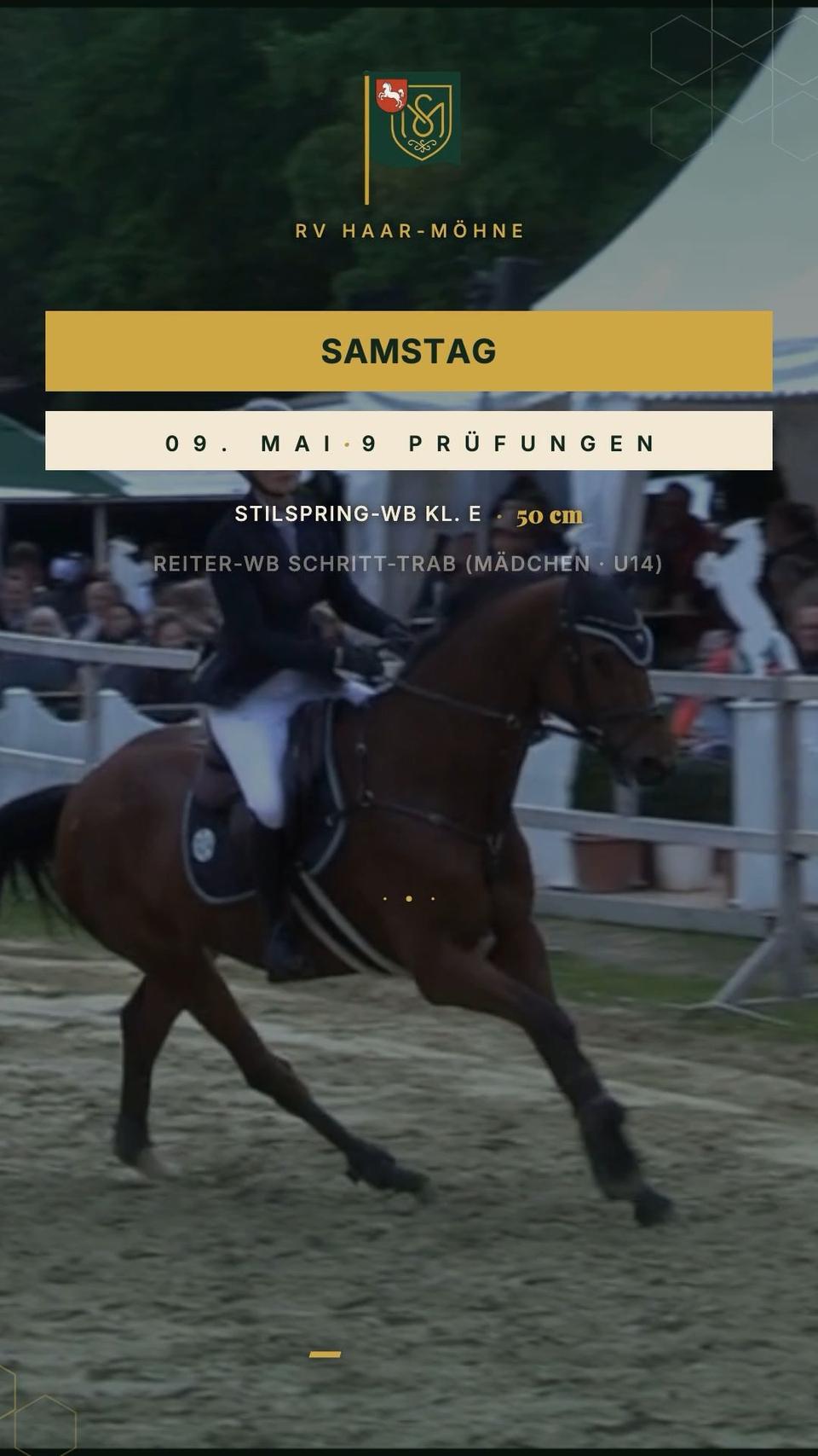 Samstag, 9. Mai: Gleich 2 - S* Springen an einem Tag - Video